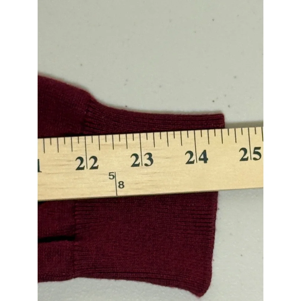 Tony Montana Burgundy Crew Neck Long‎ Sleeve Sweater Mens XXL